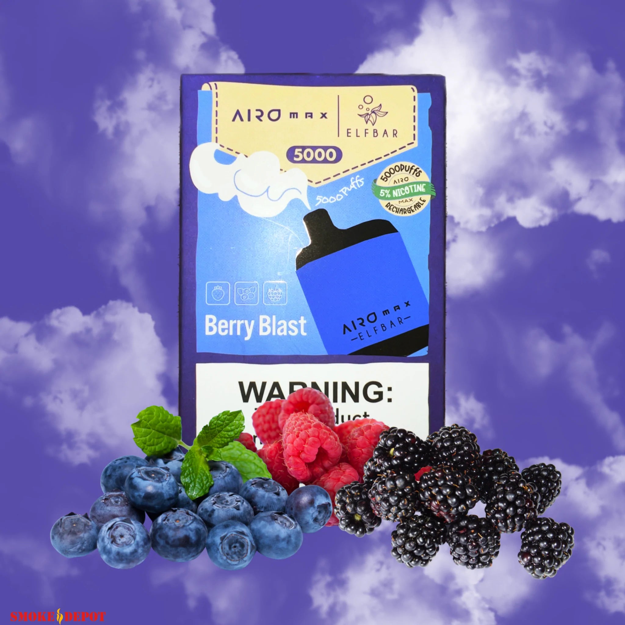 ELF BAR Airo Max Rechargeable Disposable [5000]