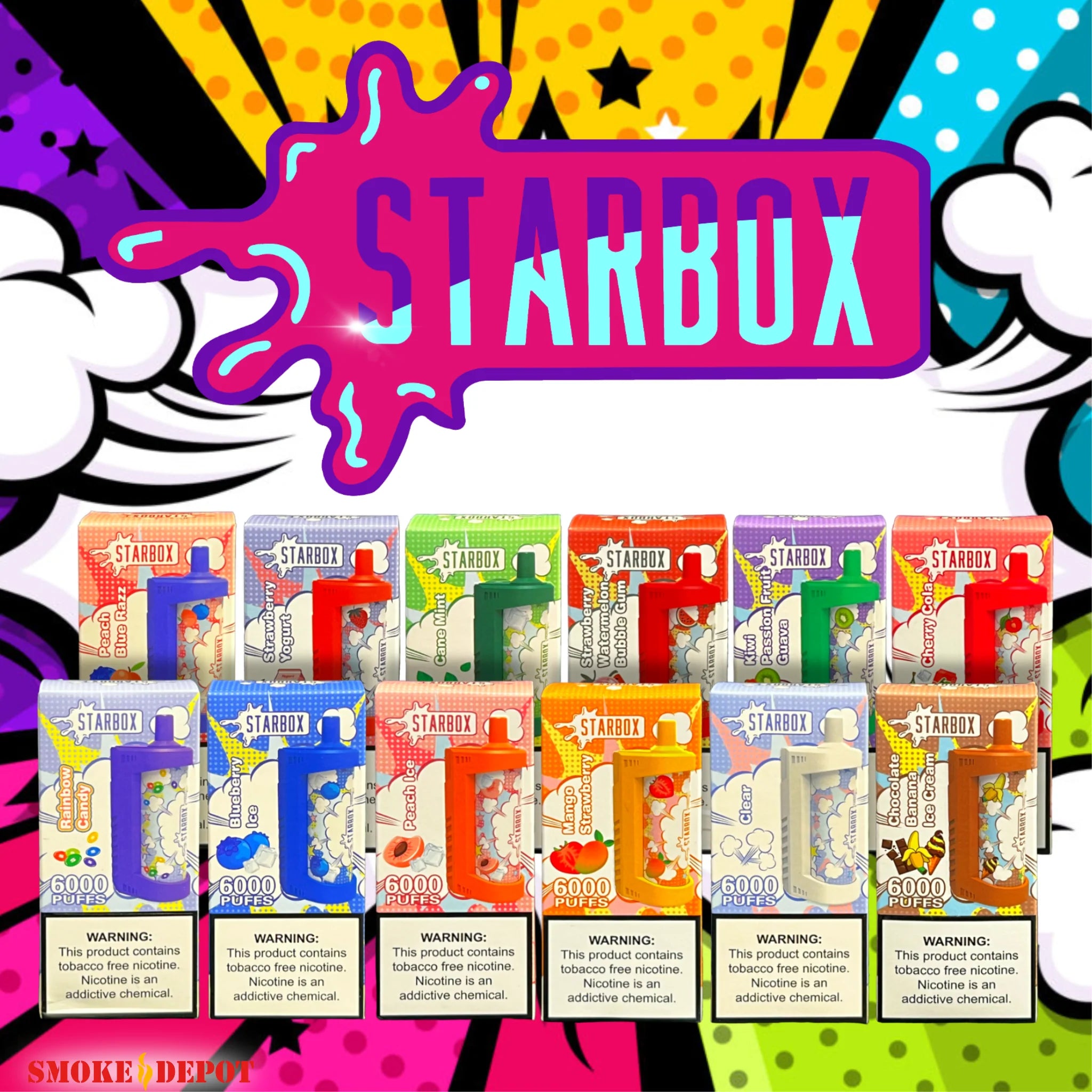 STARBOX Rechargeable Disposable [6000]